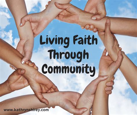 FAITH BUILDS COMMUNITY WORKING TOGETHER IN …