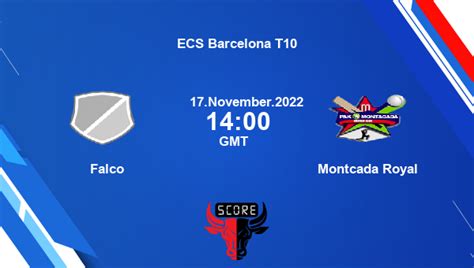 FAL vs PIC Live Score ECS T10 Barcelona Live Score Commentary Falco vs Pak I Care Score