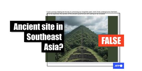 False posts about 'Indonesian pyramid' share AI visuals - wintechmobiles.com