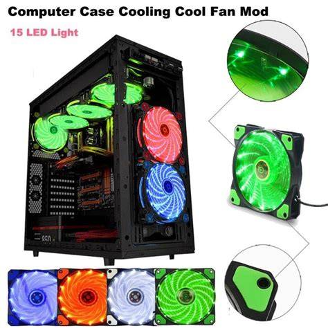 Fan casing PC/CPU 12cm Gaming LED/RGB kipas … - raincitystudios.com
