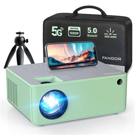 FANGOR HD Bluetooth Projector - Portable 1080P …