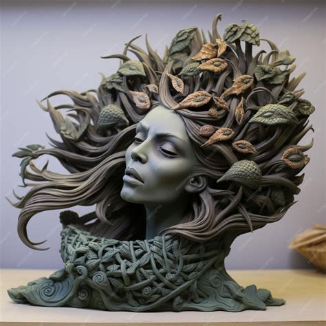 Fantasy Clay Sculpture - muktibox.com