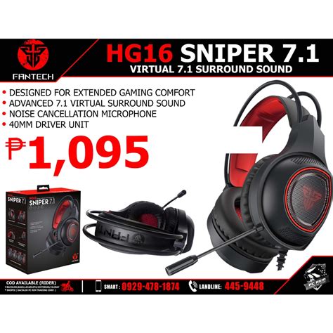 FANTECH HG16 Sniper 7.1 Audio Software Tutorial & Review …