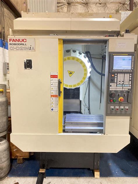 FANUC ROBODRILL A-D21MIA Drilling & Tapping Centers Used …