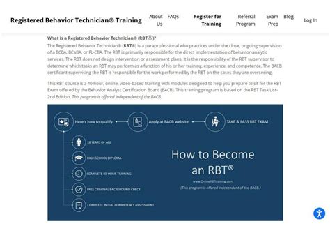 FAQs how to become a Registered Behavior Technician …