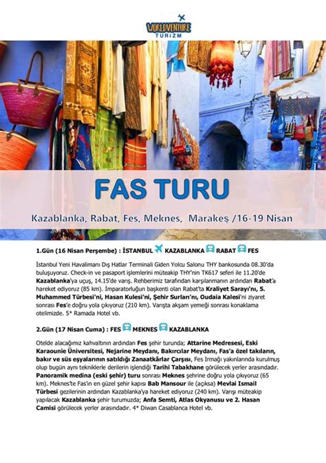 FAS TURU / 11-16 KASIM 2018  Paradies  Facebook.