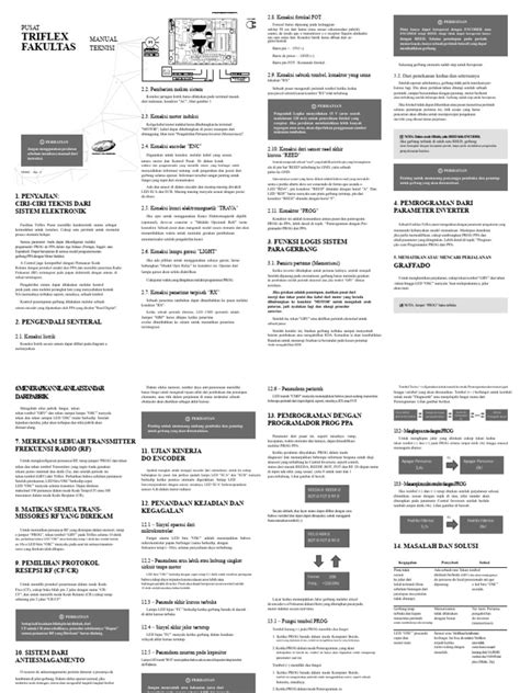 Fasilitas Triflex Pusat | PDF - coolestguyplanet.net