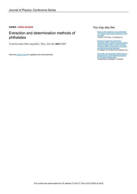 Fast and sensitive determination of 10 forbidden phthalates in perfumes ... - wintechmobiles.com