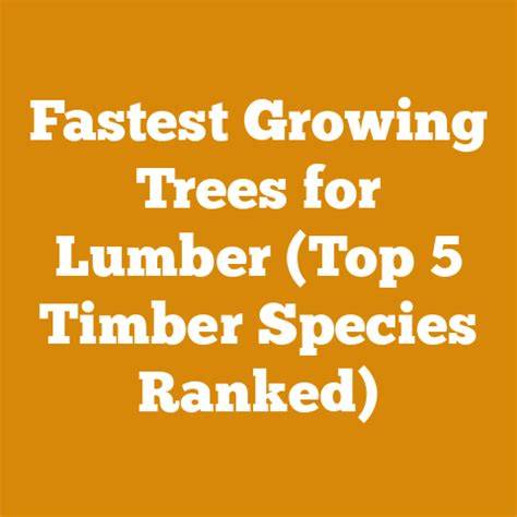 Fastest Growing Trees For Lumber (Top 5 Timber … - raincitystudios.com