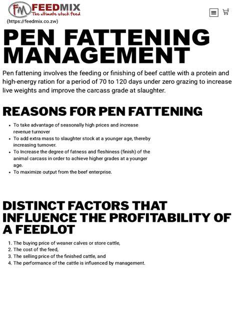 FATTENING MANAGEMENT PRACTICUM GUIDE - raincitystudios.com