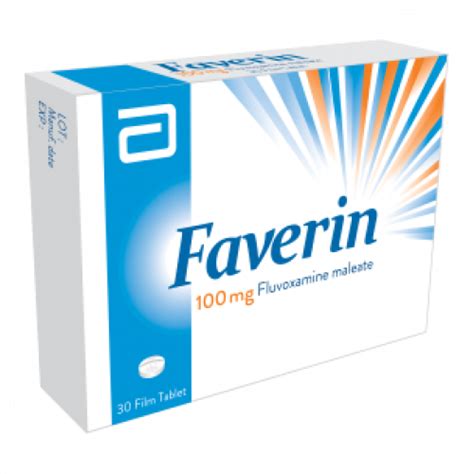 FAVERIN 100 mg 30 tablet 126.