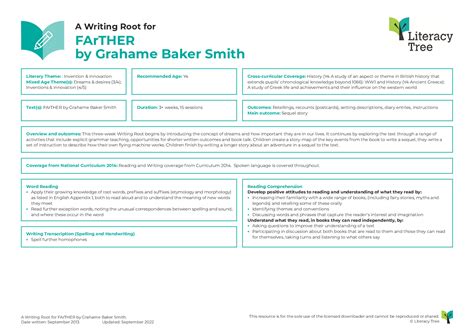 FArTHER Literacy Tree