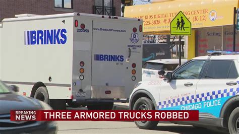 FBI: Armored truck robberies reported in Chicago area