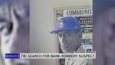 FBI: Search underway for Western Springs bank robbery suspect