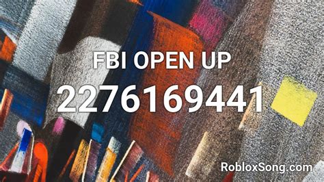 FBI OPEN UP Sound Effect Creator Store Roblox. 