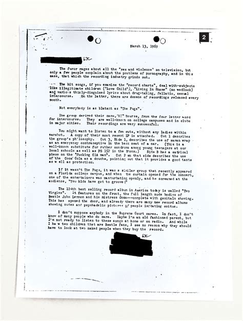 FBI Report on The Fugs: