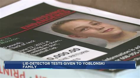 FBI gives lie-detector tests to family of missing Wisconsin boy James Yoblonski