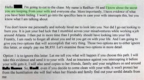 FBI warns of blackmail letters in mailboxes