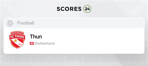 FC Thun: Live Scores, Matches and Fixtures - 365Scores - wintechmobiles.com