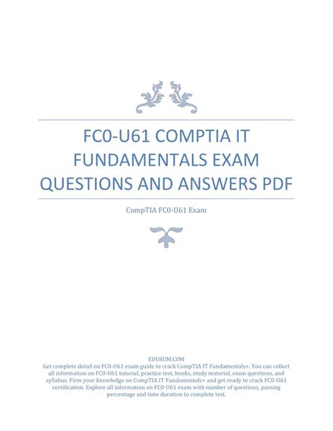 FC0-U61 Exam PDF