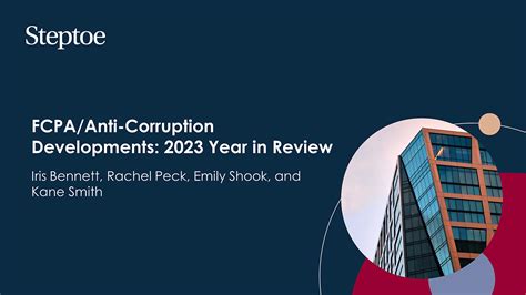 FCPA/Anti-Corruption Developments: 2024 Year in Review