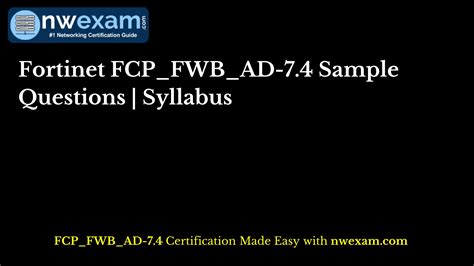 FCP_FWB_AD-7.4 Exam Fragen