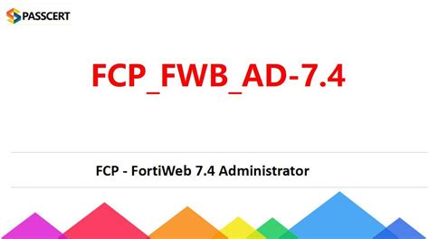 FCP_FWB_AD-7.4 PDF Demo