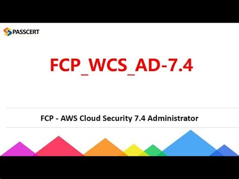 FCP_WCS_AD-7.4 Dumps