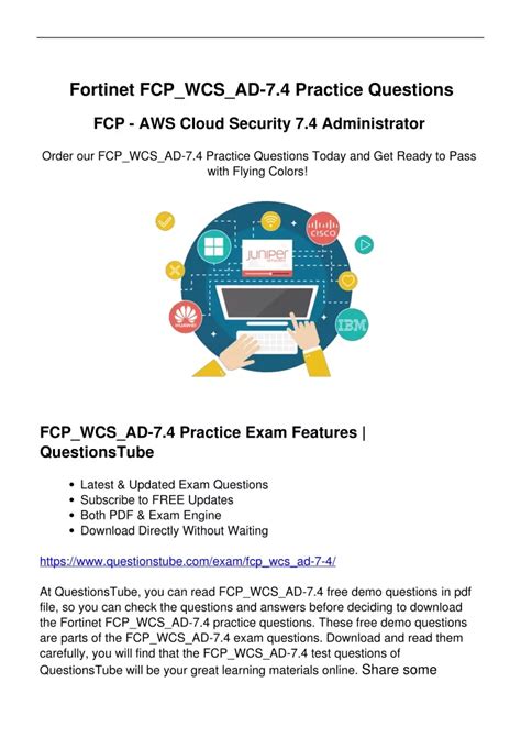 FCP_WCS_AD-7.4 Prüfungsübungen