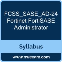 FCSS_SASE_AD-24 Prüfungen