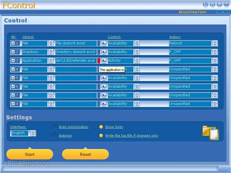 FControl for Windows