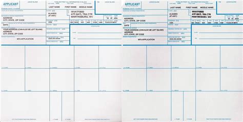 FD258 Fingerprint Card Fillable .PSD File NationalGunTrusts