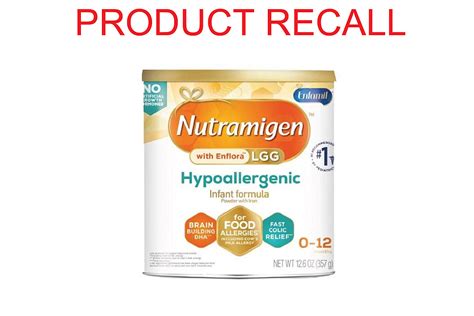 FDA issues recall over 675,000 cans of Nutramigen infant formula