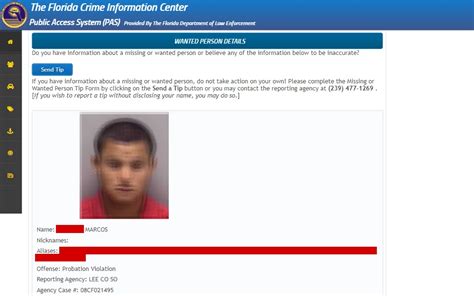 FDLE Warrant Search Blog