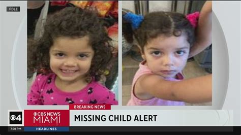 FDLE issue Missing Child Alert for 2-year-old girl, possibly accompanied with adult