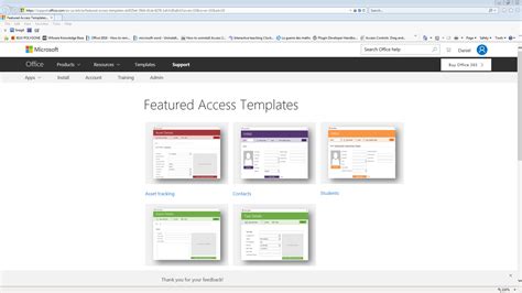 Featured Access templates - Microsoft Support - coolestguyplanet.net