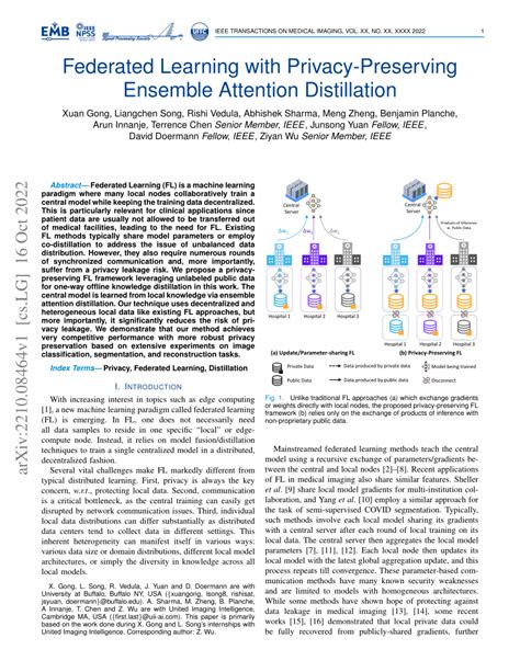 Federated Learning with Privacy-Preserving Ensemble Attention ... - coolestguyplanet.net