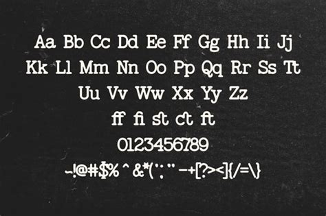 Feedbacker Typewriter, Serif ft. typewriter & grunge - muktibox.com
