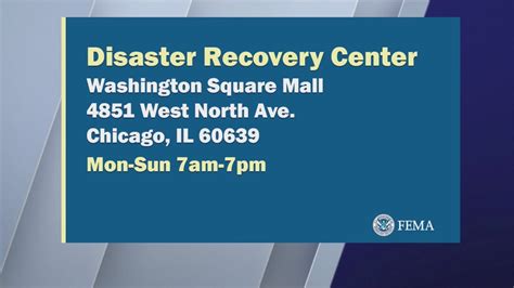 FEMA opening Chicago area recovery centers for those affected by summer storms