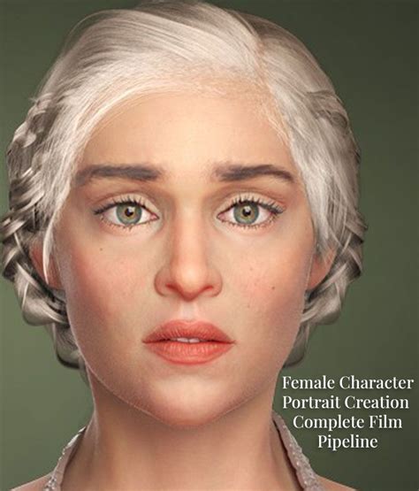 Female Character Portrait Creation - Complete Film Pipeline - Udemy - muktibox.com