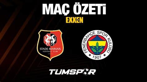 FENERBHÇE 2-2 RENNES MAÇ ÖZETİ RENNES FB ÖZETT - YouTube