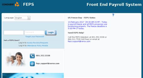 FEPS Landing Conduent Login Guide BusinessBlizz