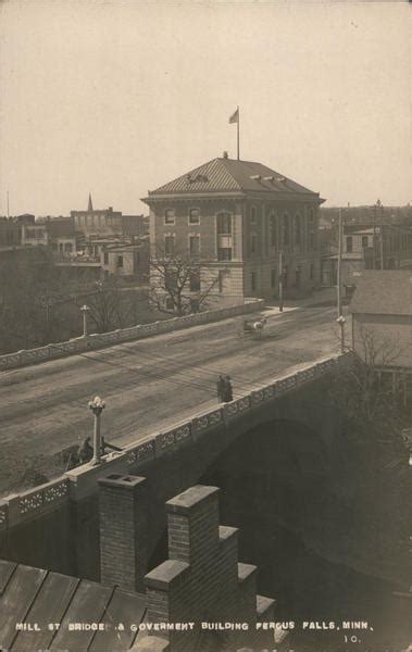 FERGUS FALLS MINNESOTA POSTCARD GOVERNMENT BLDG & POST OFFICE …