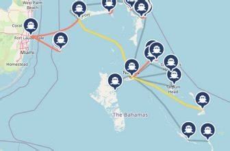 Ferry to Bahamas route info and map - wintechmobiles.com
