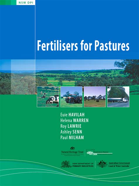Fertilisers for Pastures - NSW Department of Primary Industries - raincitystudios.com