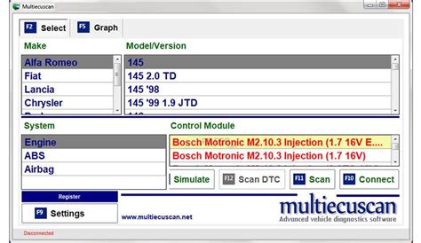 FESSoft MultiEcuScan 