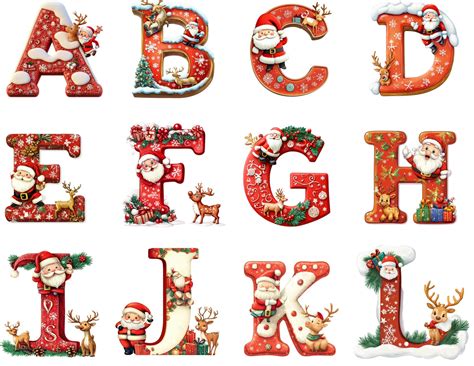 Festive Alphabet Art Vectors - Freepik - muktibox.com