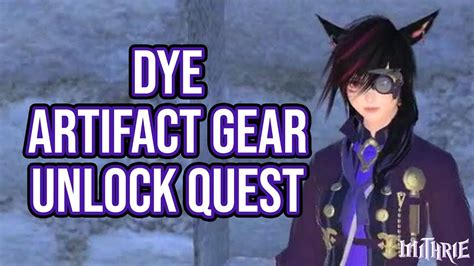 FFXIV 2.3 0367 Dying Artifact Gear Unlock Quest - YouTube