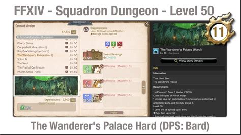 FFXIV Squadron Dungeon The Wanderer