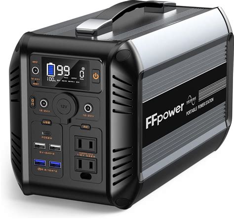 FFpower 500W Portable Power Station CN505, 614Wh Solar Generator …